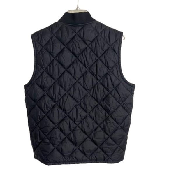 Men’s Hollister Blue Puffer Zip Up Vest Size Medium! - Picture 4 of 6